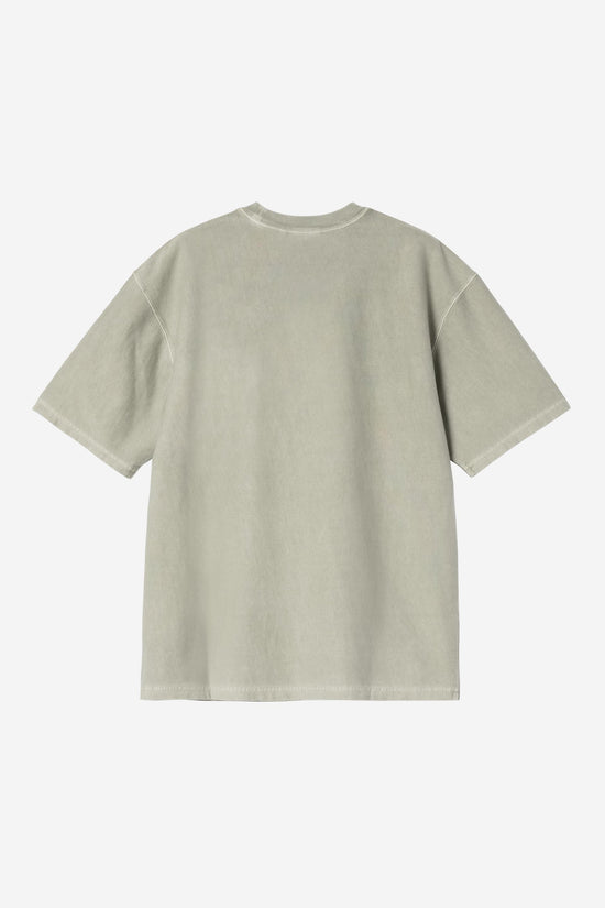 Carhartt Wip LOOSE POCKET S/S TEE Shady Green garment dyed