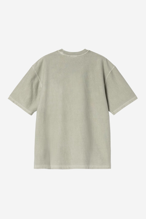 Carhartt Wip LOOSE POCKET S/S TEE Shady Green garment dyed