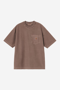 Carhartt Wip LOOSE POCKET S/S TEE Tobacco garment dyed