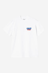 Carhartt Wip LUGGAGE LABEL S/S TEE White