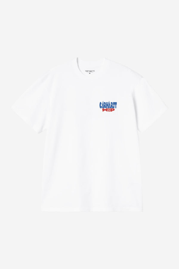 Carhartt Wip LUGGAGE LABEL S/S TEE White — Carhartt Wip