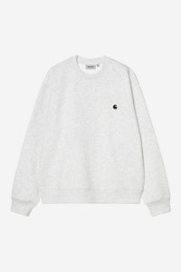 Carhartt Wip MACK SWEAT Ash Heather / Black
