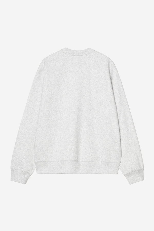 Carhartt Wip MACK SWEAT Ash Heather / Black