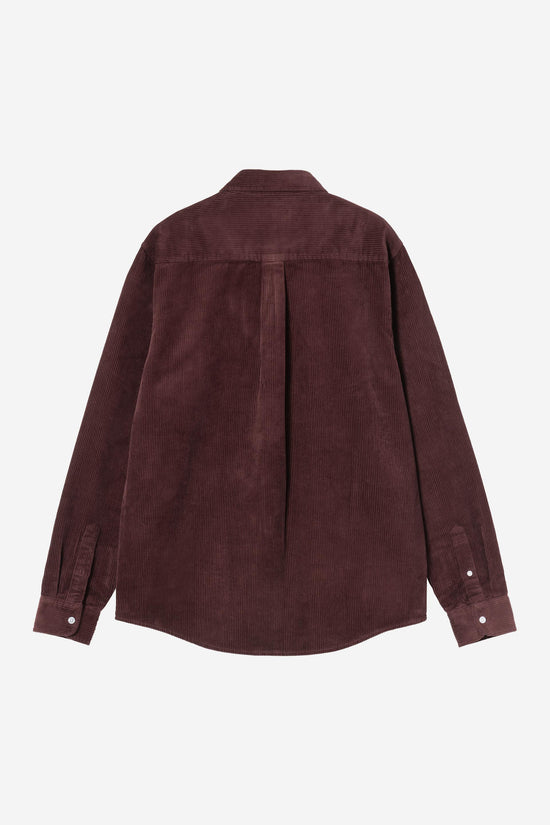 Carhartt Wip MADISON CORD L/S SHIRT Amarone