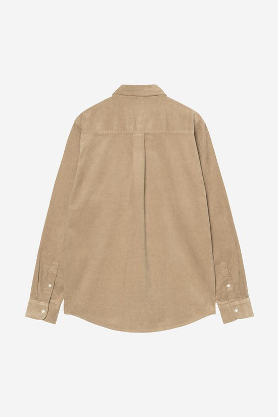 Carhartt Wip MADISON FINE CORD L/S SHIRT Iroko / Wax