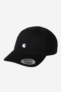 Carhartt Wip MADISON LOGO CAP Black / White