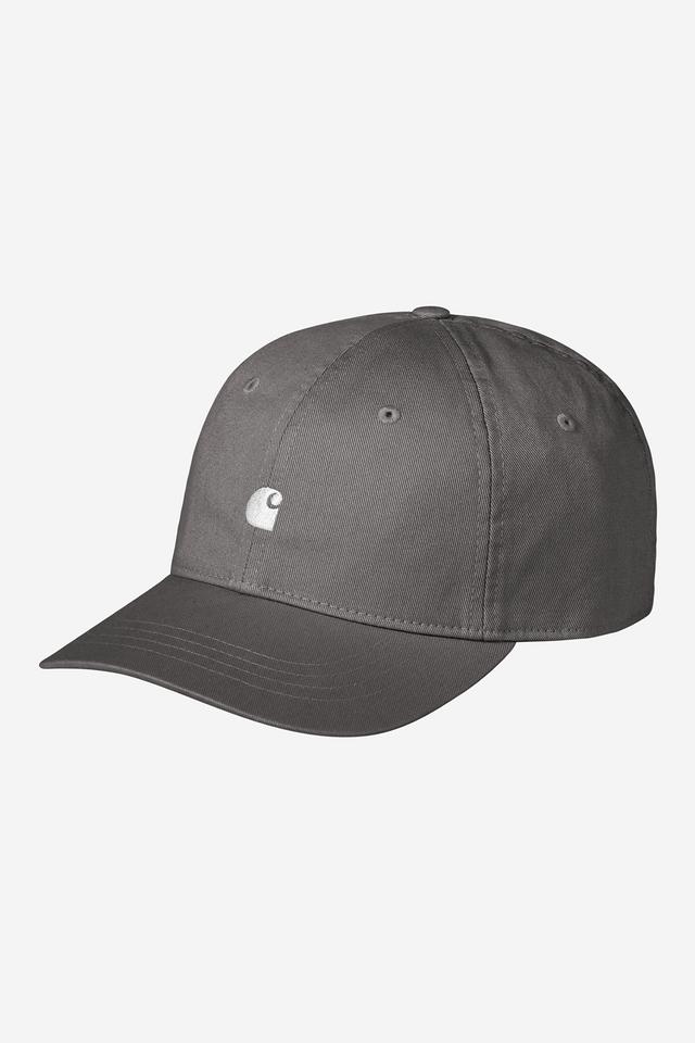 Carhartt Wip MADISON LOGO CAP Porphyry / White
