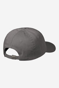 Carhartt Wip MADISON LOGO CAP Porphyry / White