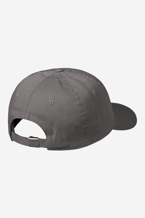 Carhartt Wip MADISON LOGO CAP Porphyry / White