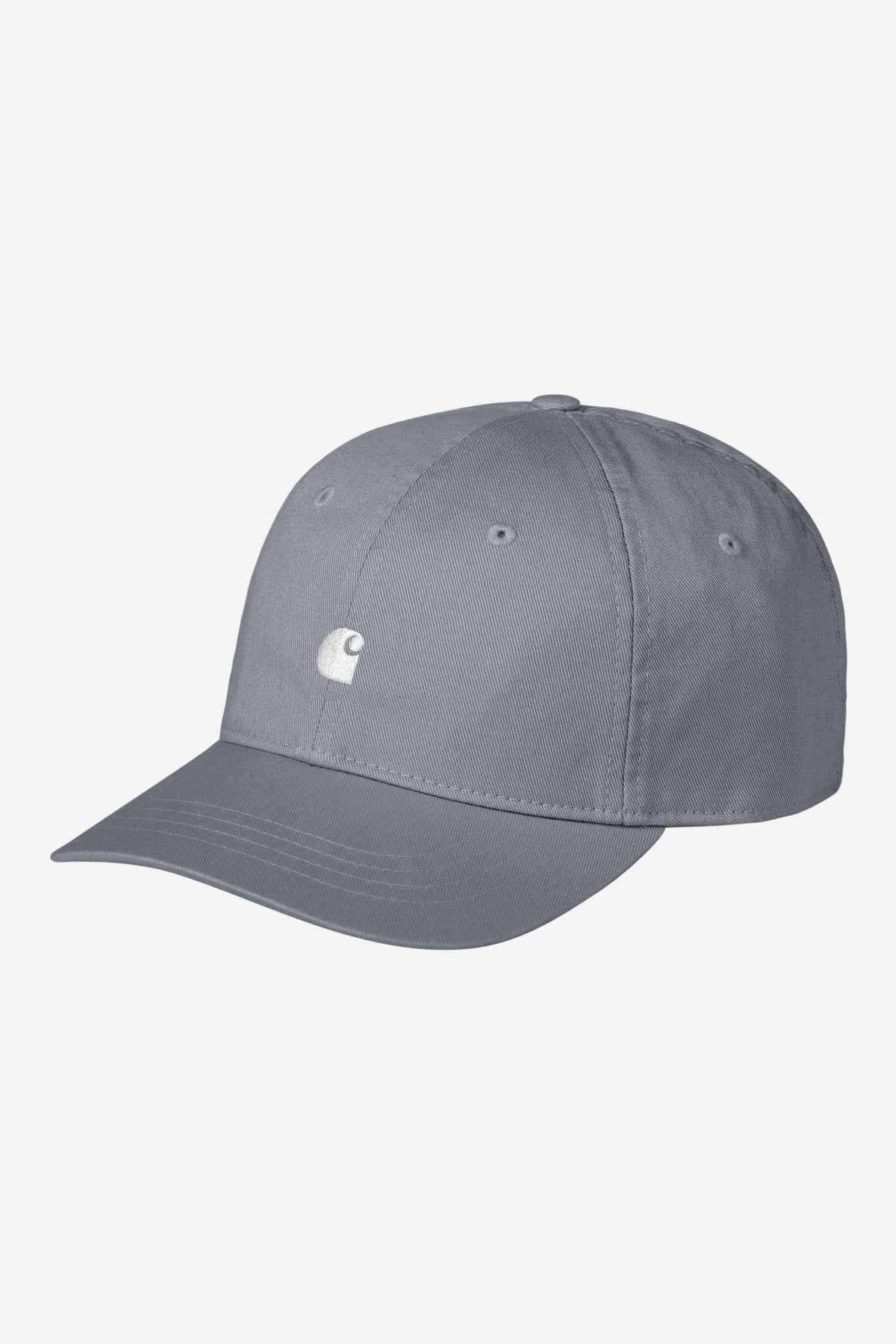 Carhartt Wip MADISON LOGO CAP Shady Blue / White