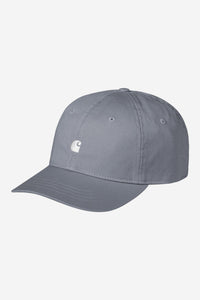 Carhartt Wip MADISON LOGO CAP Shady Blue / White
