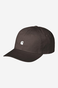 Carhartt Wip MADISON LOGO CAP Tobacco / White