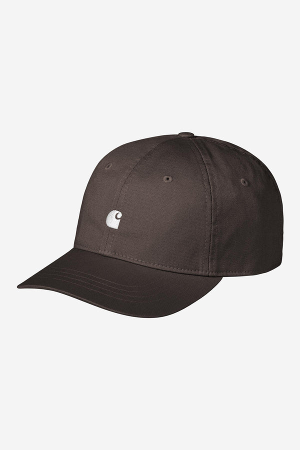 Carhartt Wip MADISON LOGO CAP Tobacco / White — Carhartt Wip