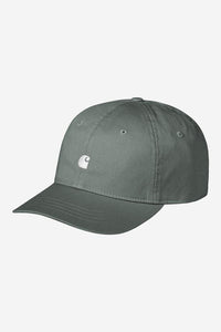 Carhartt Wip MADISON LOGO CAP Velvet Green / White