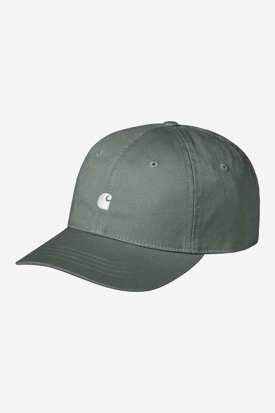 Carhartt Wip MADISON LOGO CAP Velvet Green / White — Carhartt WIP