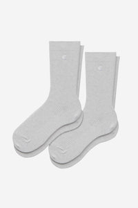 Carhartt Wip MADISON PACK SOCKS Ash Heather / White