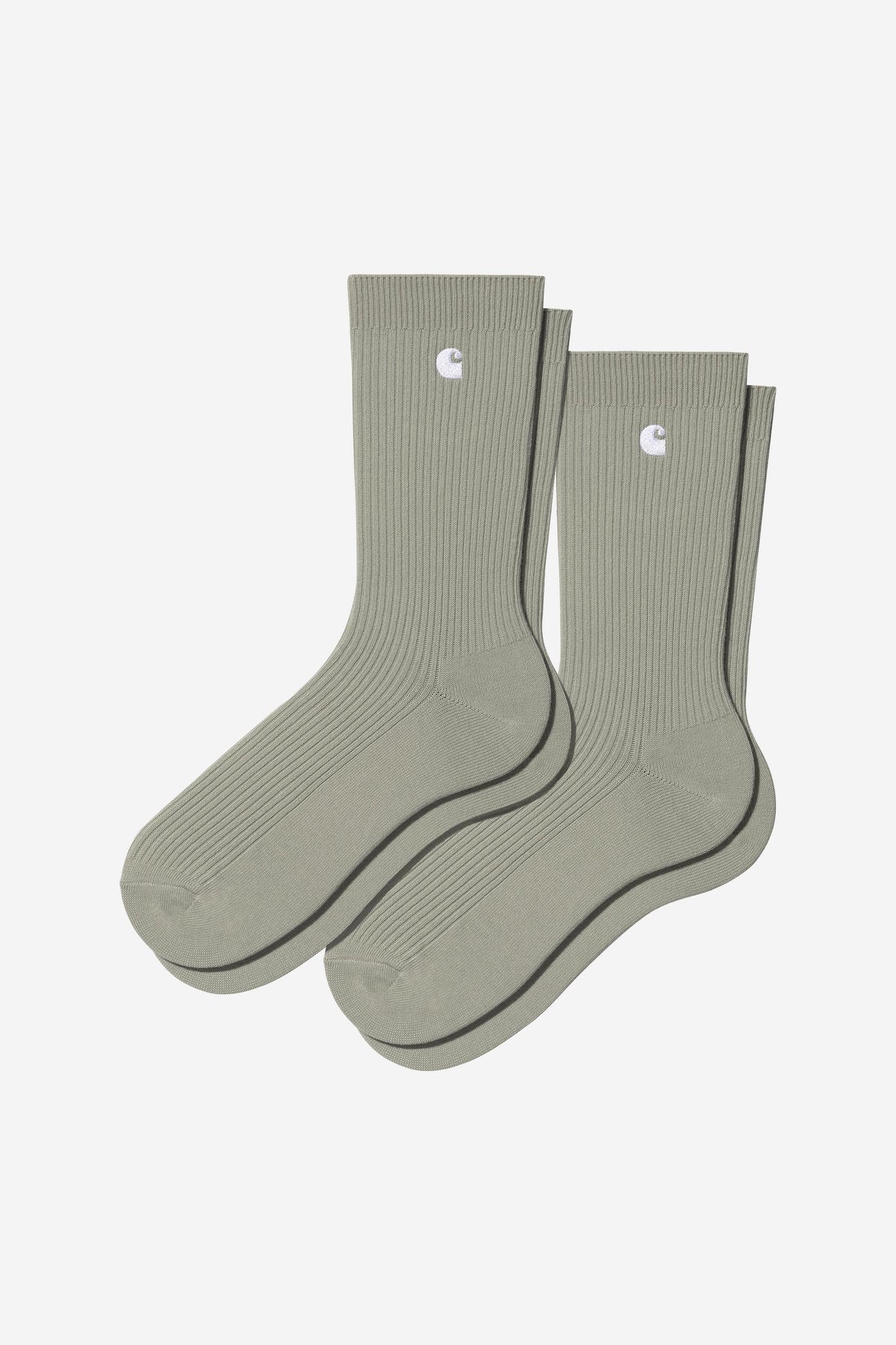 Carhartt Wip MADISON PACK SOCKS Shady Green / White