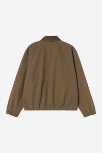 Carhartt Wip MADISON RIPSTOP JACKET Dark Beech / Black garment dyed