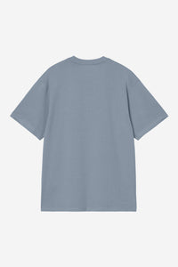 Carhartt Wip MADISON S/S TEE Velvet Blue / White