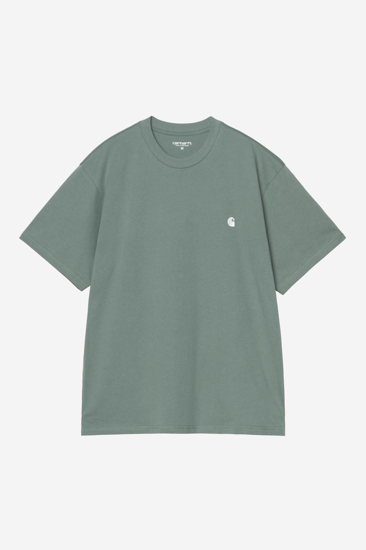 Carhartt Wip MADISON S/S TEE Velvet Green / White