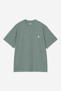 Carhartt Wip MADISON S/S TEE Velvet Green / White