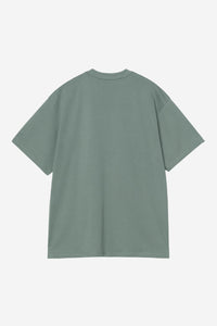 Carhartt Wip MADISON S/S TEE Velvet Green / White