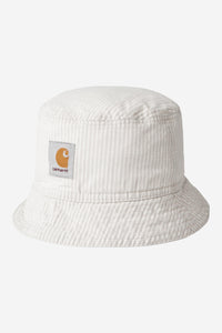 Carhartt Wip MERCER BUCKET Mercer Stripe Graphite / Wax bleached