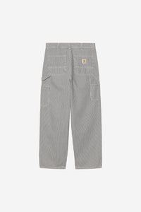 Carhartt Wip MERCER SINGLE KNEE PANT Mercer Stripe Graphite / Wax stone washed