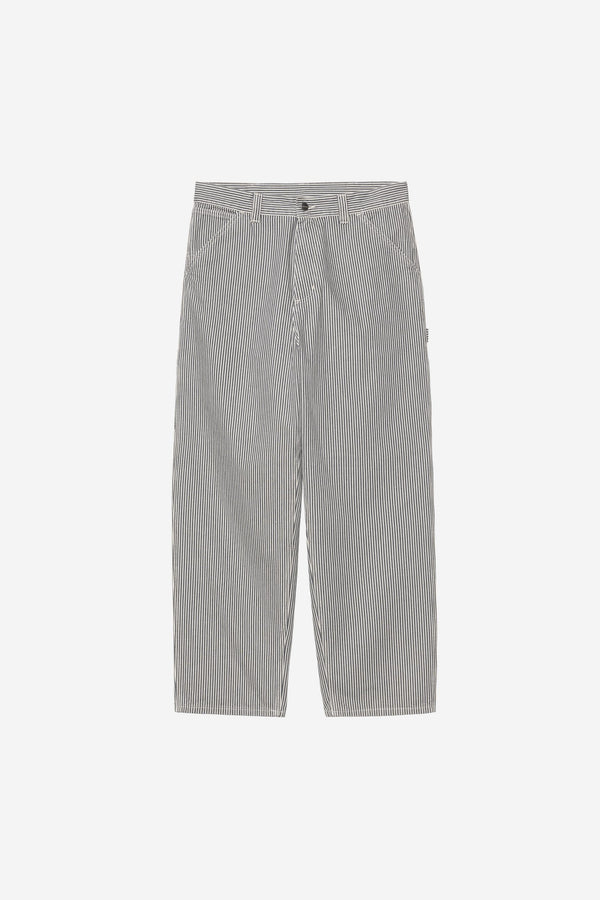 Carhartt Wip MERCER SINGLE KNEE PANT Mercer Stripe Graphite / Wax stone washed