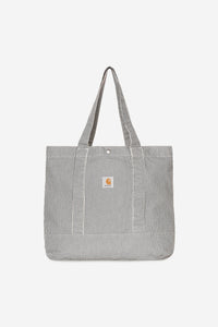 Carhartt Wip MERCER TOTE BAG Mercer Stripe Graphite black Wax