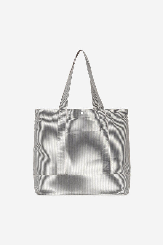 Carhartt Wip MERCER TOTE BAG Mercer Stripe Graphite black Wax