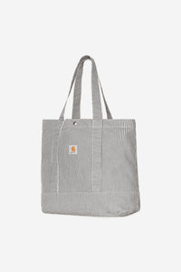 Carhartt Wip MERCER TOTE BAG Mercer Stripe Graphite black Wax