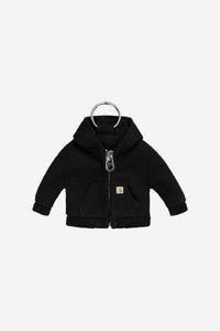 Carhartt Wip MINI ACTIVE JACKET KEYCHAIN Black
