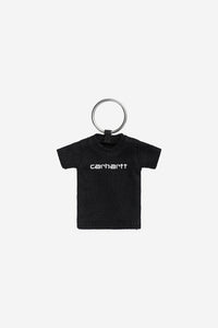 Carhartt Wip MINI SCRIPT T-SHIRT KEYCHAIN Black