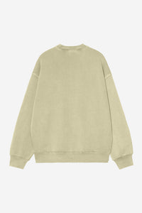 Carhartt Wip NELSON SWEAT Gentle Green garment dyed