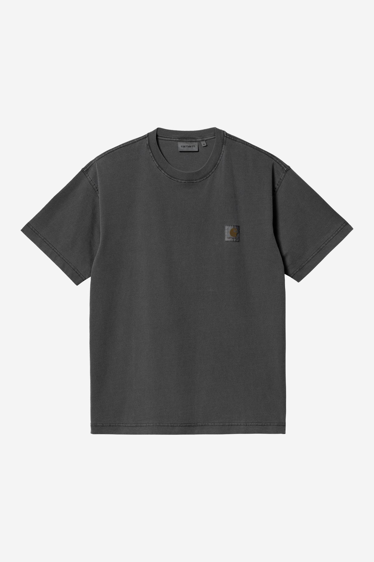 Carhartt Wip NELSON S/S TEE Black garment dyed