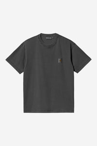 Carhartt Wip NELSON S/S TEE Black garment dyed