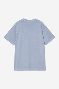 Carhartt Wip NELSON S/S TEE Gentle Blue garment dyed