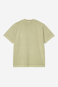 Carhartt Wip NELSON S/S TEE Gentle Green garment dyed