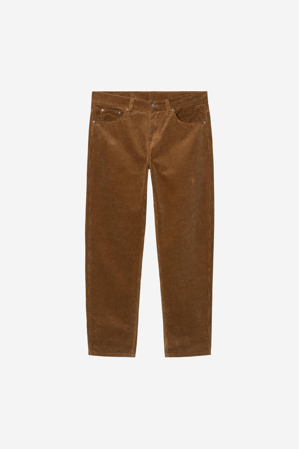 Carhartt Wip NEWEL CORDUROY PANT WIP H Brown rinsed