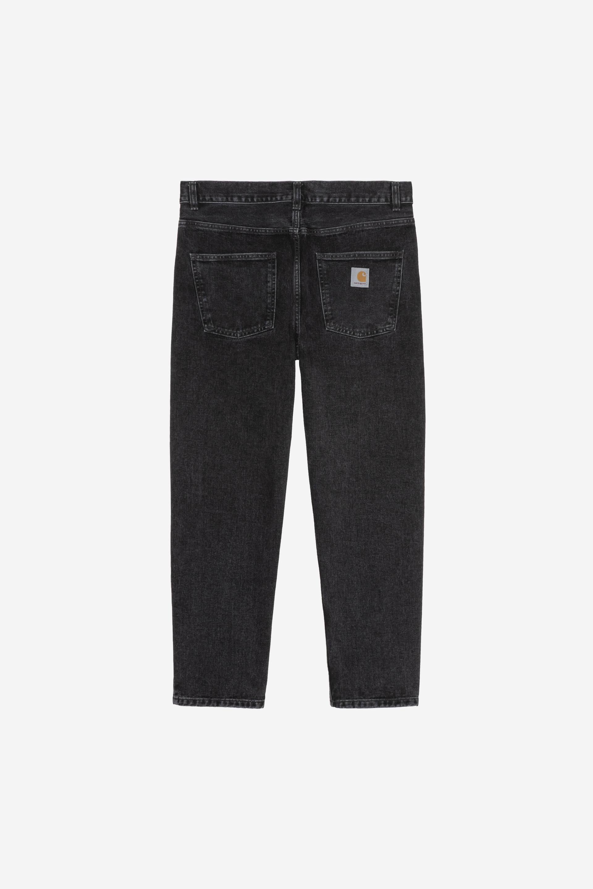 Carhartt Wip NEWEL PANT Black Stone washed