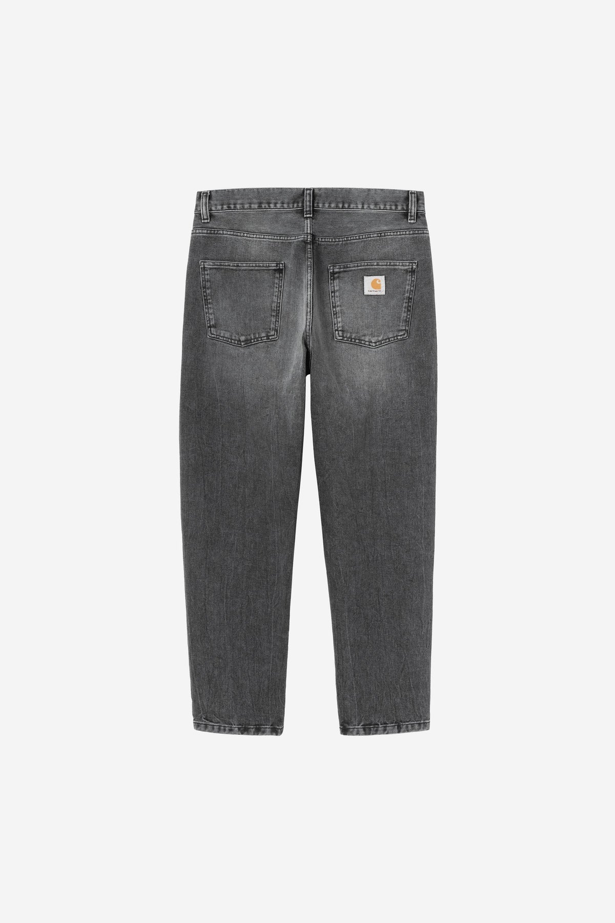 Carhartt Wip NEWEL PANT Black marble used wash