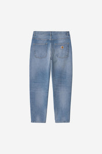 Carhartt Wip NEWEL PANT Blue light used wash