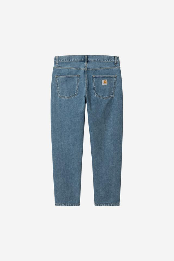 Carhartt Wip NEWEL PANT Blue stone bleached — Carhartt Wip