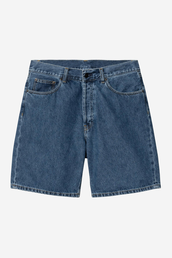 Carhartt Wip NOLAN SHORT Blue heavy stone wash