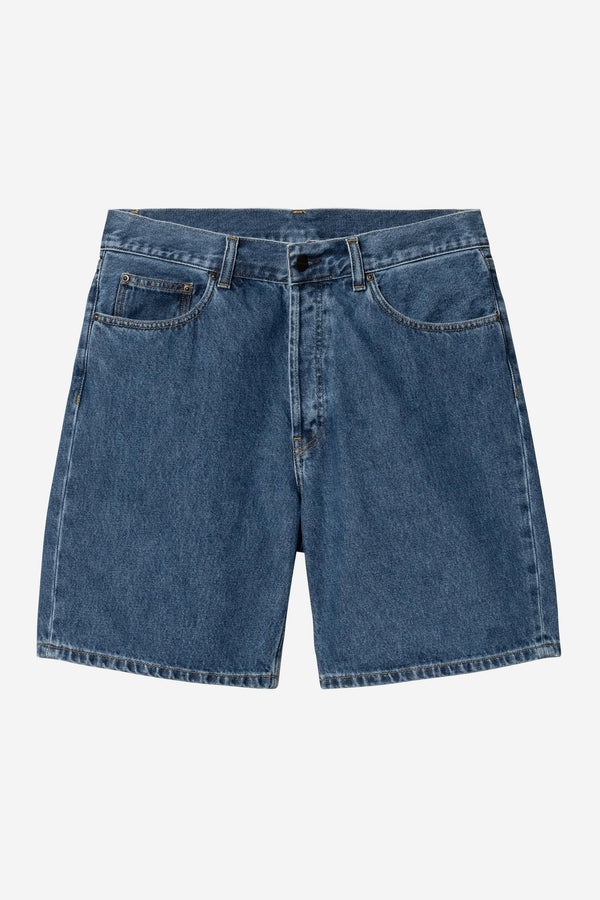 Carhartt Wip NOLAN SHORT Blue heavy stone wash