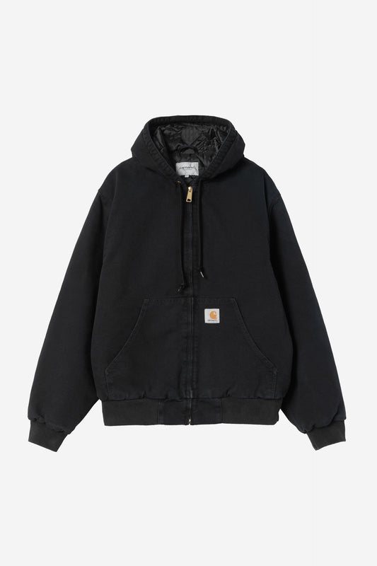 Carhartt Wip OG ACTIVE JACKET Black stone canvas