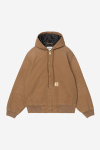 Carhartt Wip OG ACTIVE JACKET WIP H Brown stone canvas