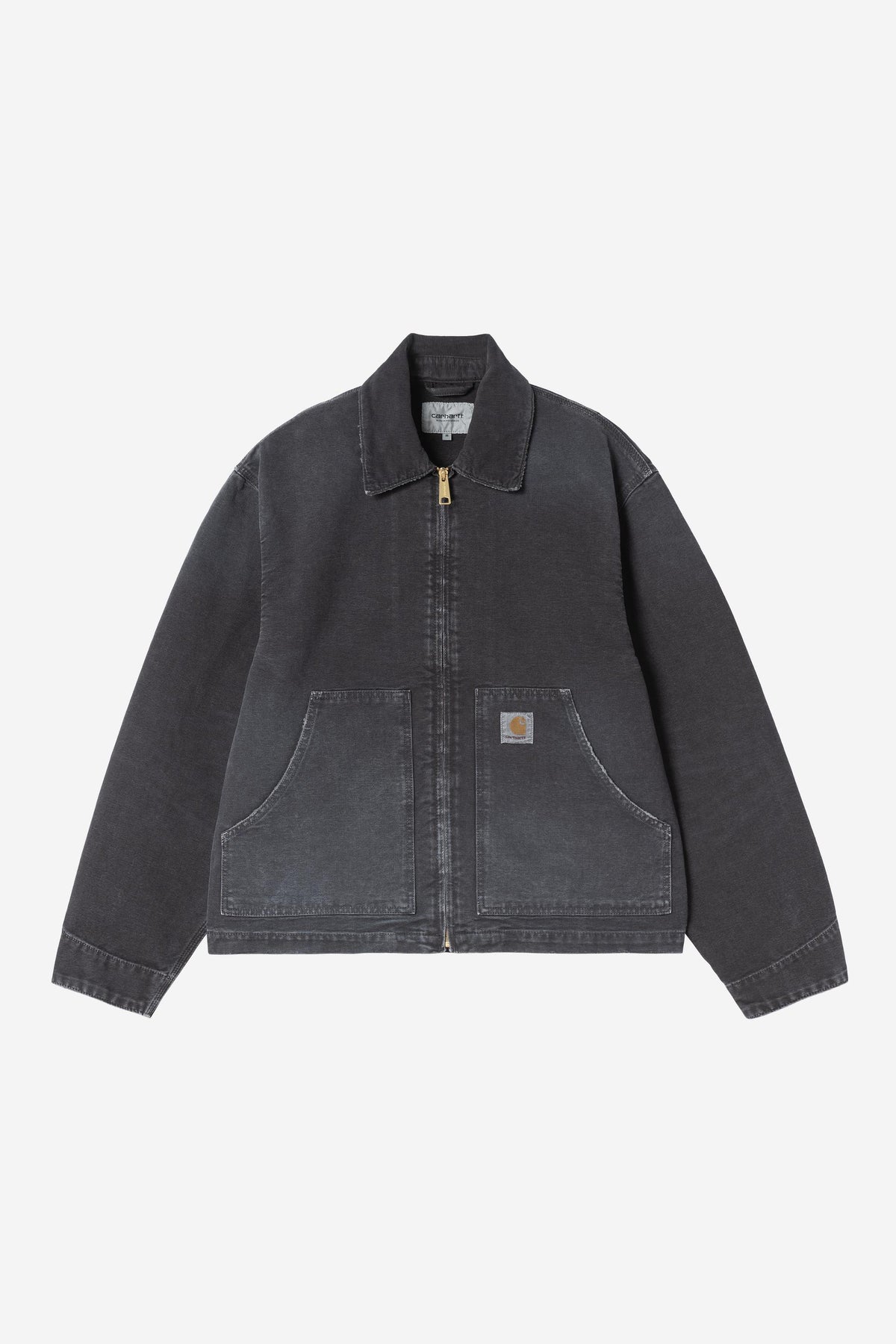 Carhartt Wip OG ARCAN JACKET Black / Black destroy wash