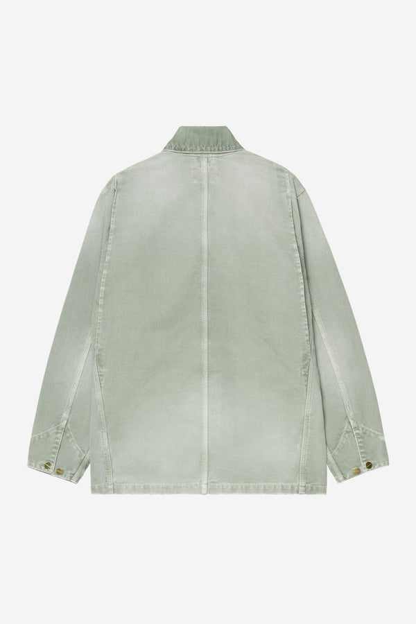 Carhartt Wip OG CHORE COAT Shady Green / Shady Green destroy wash